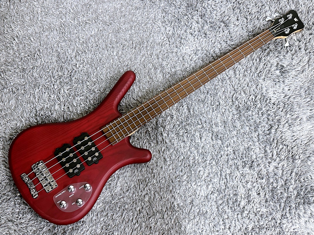 Warwick RockBass Corvette 
 4-string Burgundy Red