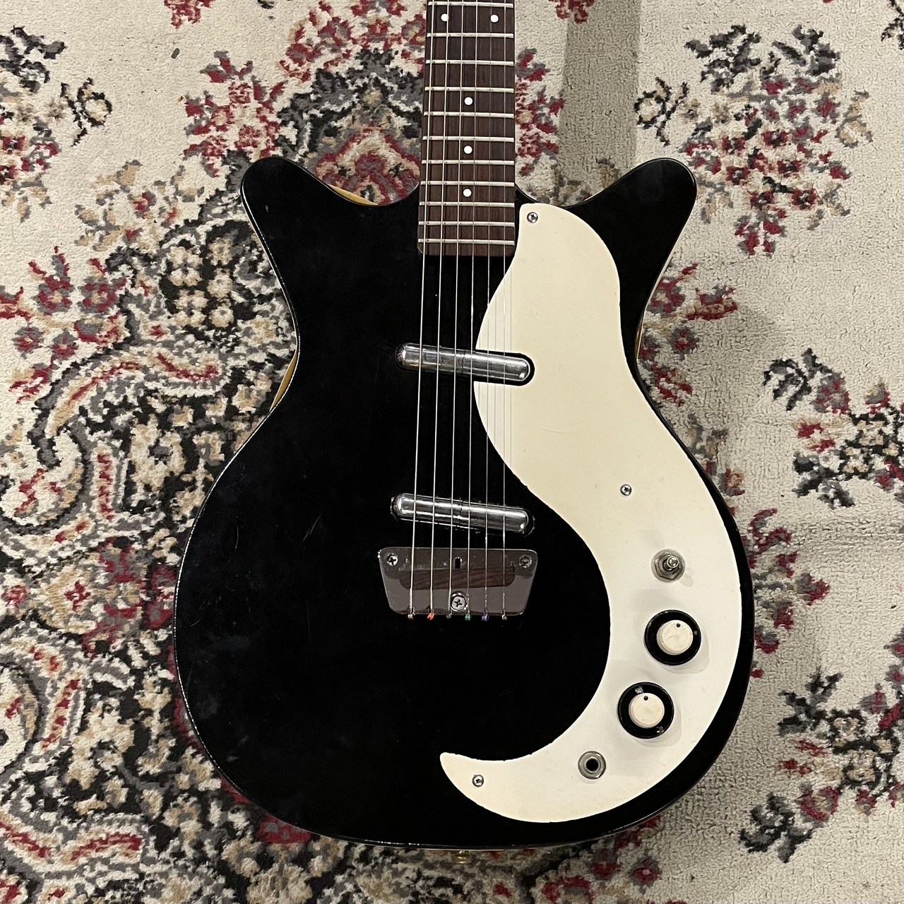 Danelectro 3011 Short Horn DC-1 -3021 Double Pickup MOD- (1961年製