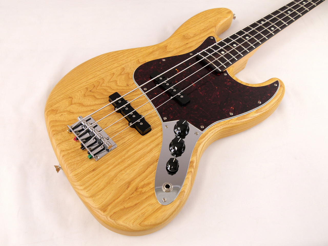Fender Made in Japan Limited Jazz Bass Raw Ash (Vintage Natural