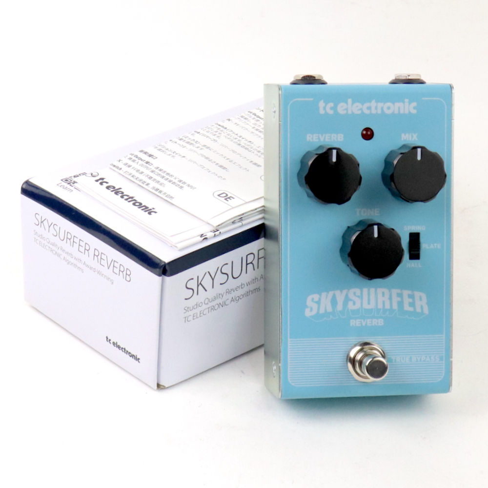 ギターエフェクター　t.c electronic リバーブ Amazon | tc electronic リバーブ SKYSURFER REVERB | ディレイ