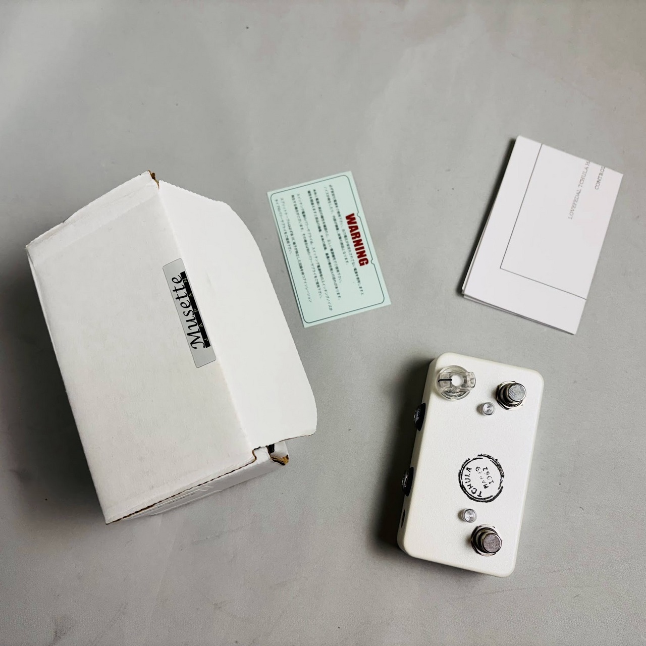 美中古　希少　Lovepedal / TCHULA　ジョシュスミス愛用ペダル Lovepedal TCHULA WHITE【現物画像】（中古/送料無料）【楽器