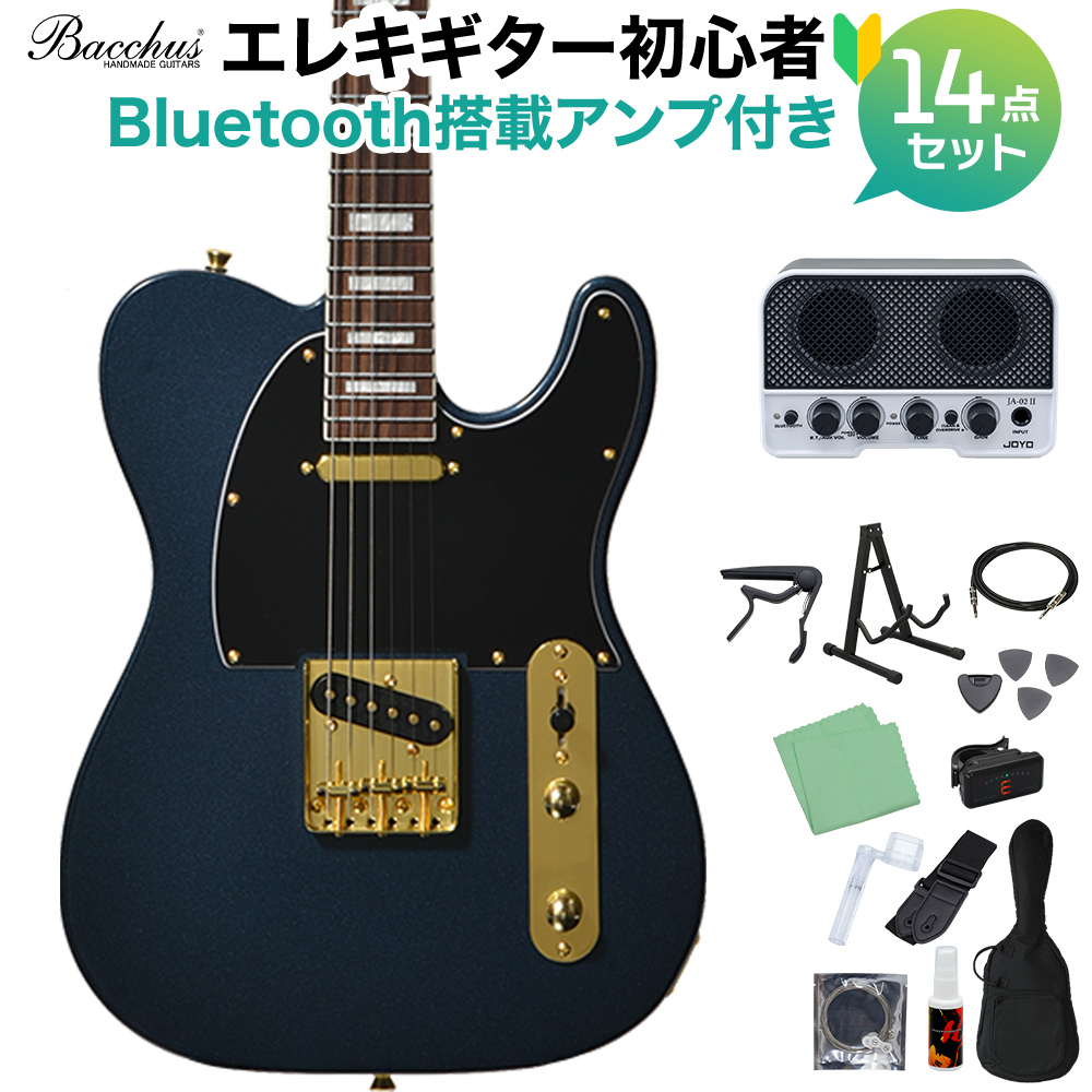 Bacchus BTE-1-RSM/R-LX DLPB 初心者14点セット 【Bluetooth搭載