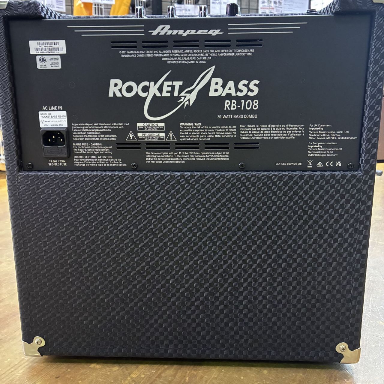 Ampeg RB-108 Rocket Bass【USED】【下取りがお得！】（中古/送料無料