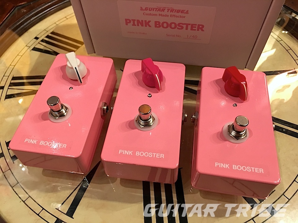 GUITAR TRIBE Custome Made Effector PINK BOOSTER（新品）【楽器検索 