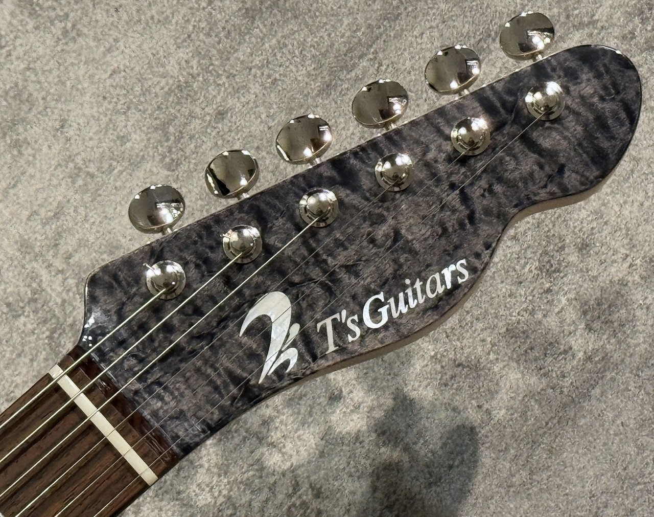 ギター T's Guitars DTL-22 T's Guitars DTL-Classic 22 Trans Black【3.2kgの軽量個体】【極杢