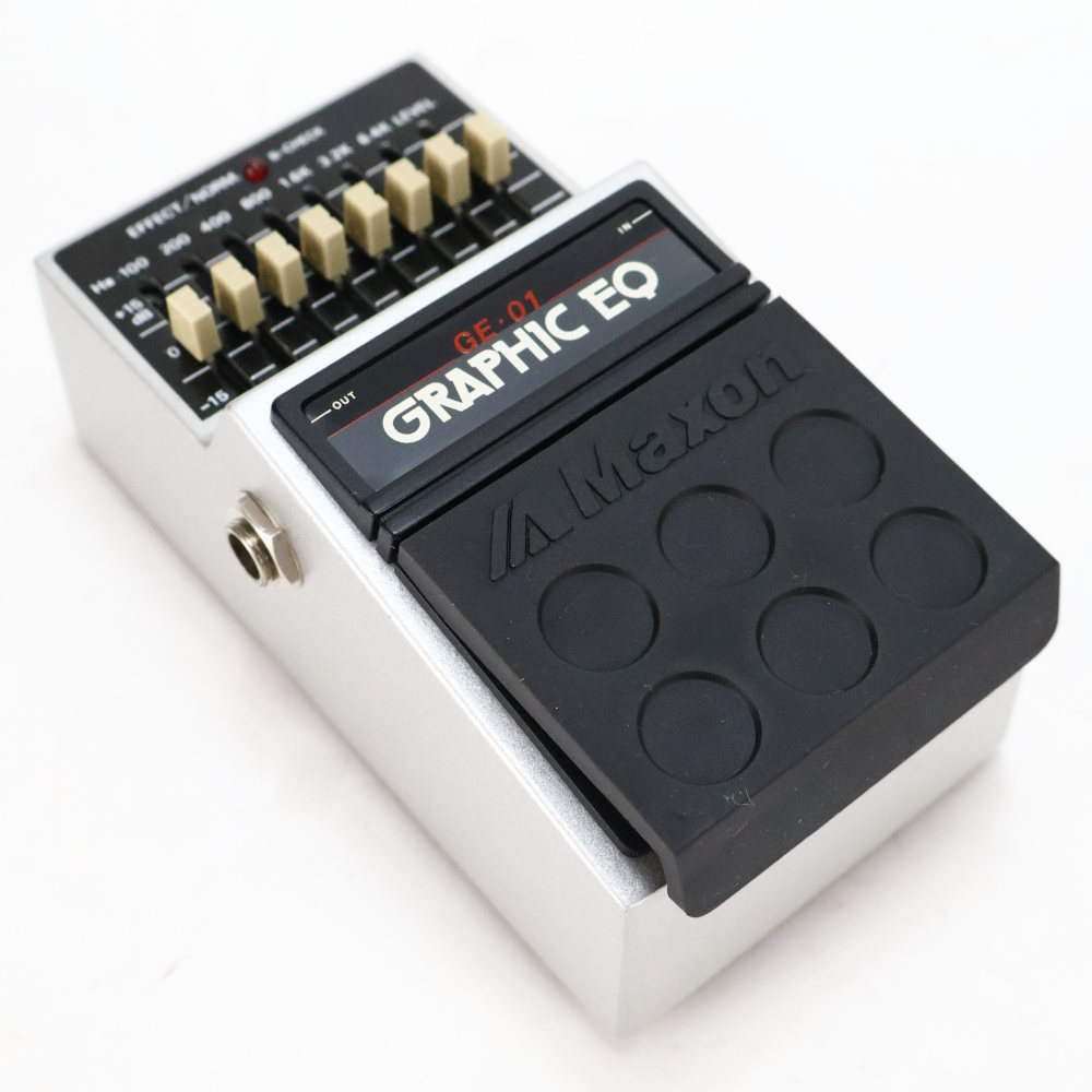 ギター Maxon GE-01 Graphic Equalizer GE01 Maxon 【中古】 グラフィックイコライザー マクソン MAXON GE-01