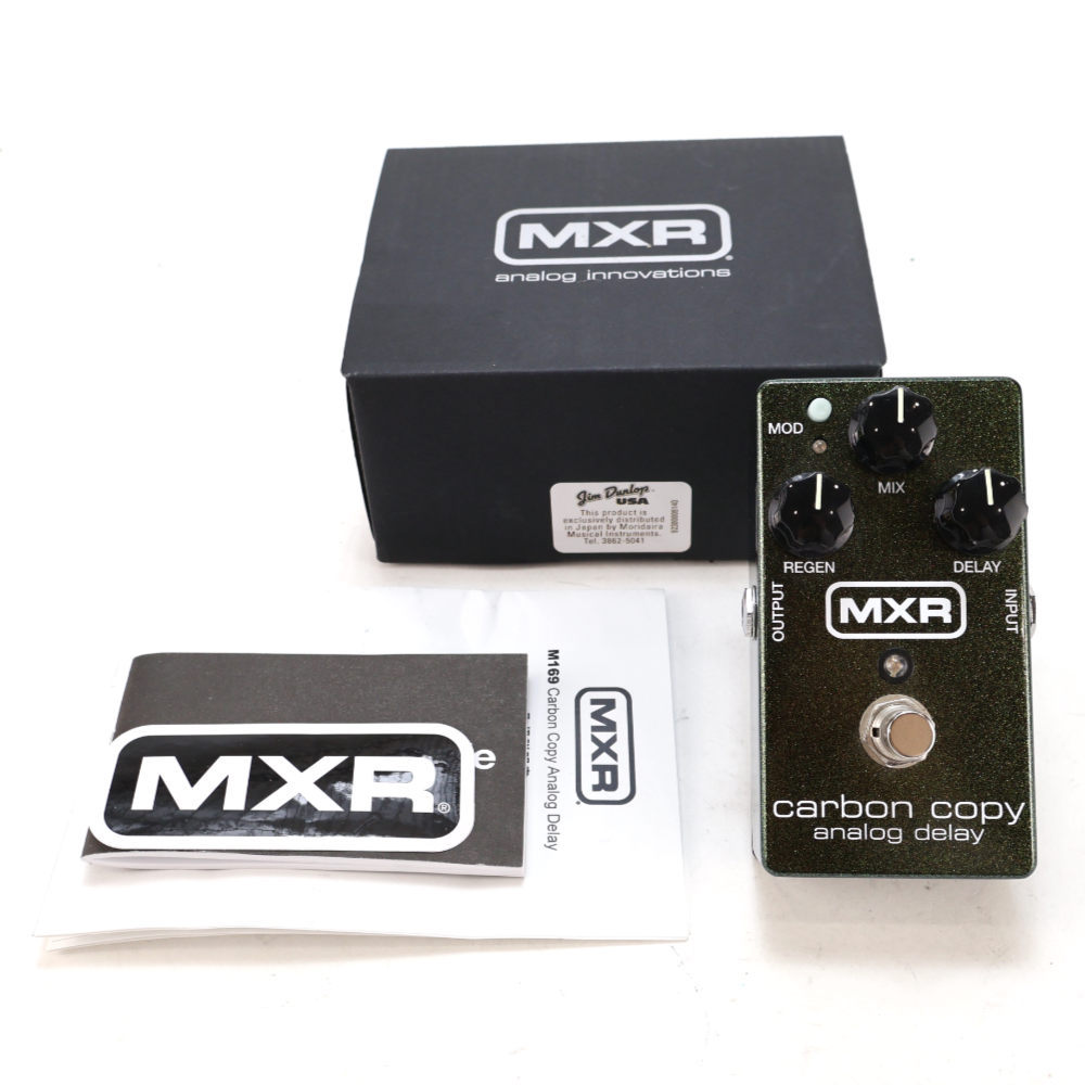 MXR Carbon Copy M169 Analog Delay エフェクター M-169 ディレイ