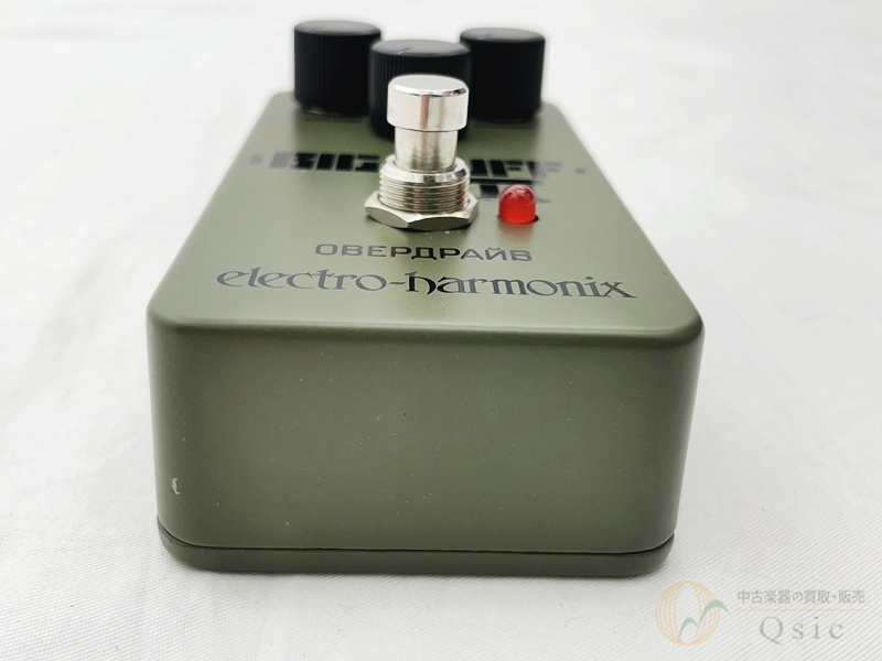 エフェクター　ロシア製　BigMuff Electro-Harmonix BIG MUFF Army Green / Bubble Font ロシア製の買取