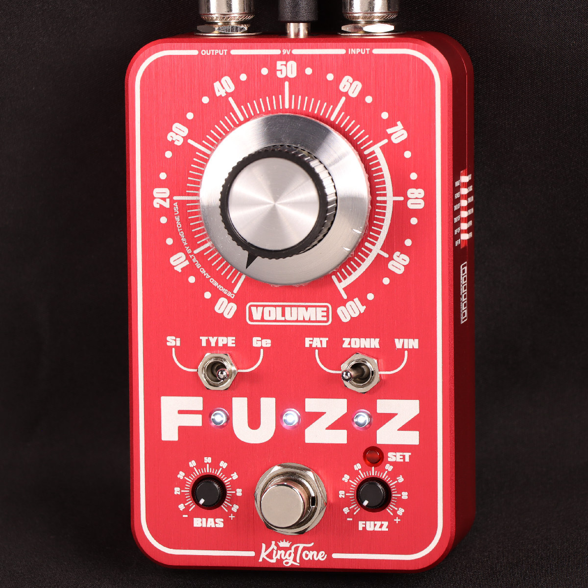 KING TONE GUITAR miniFUZZ V2 Red ファズ 【国内正規品】【心斎橋店