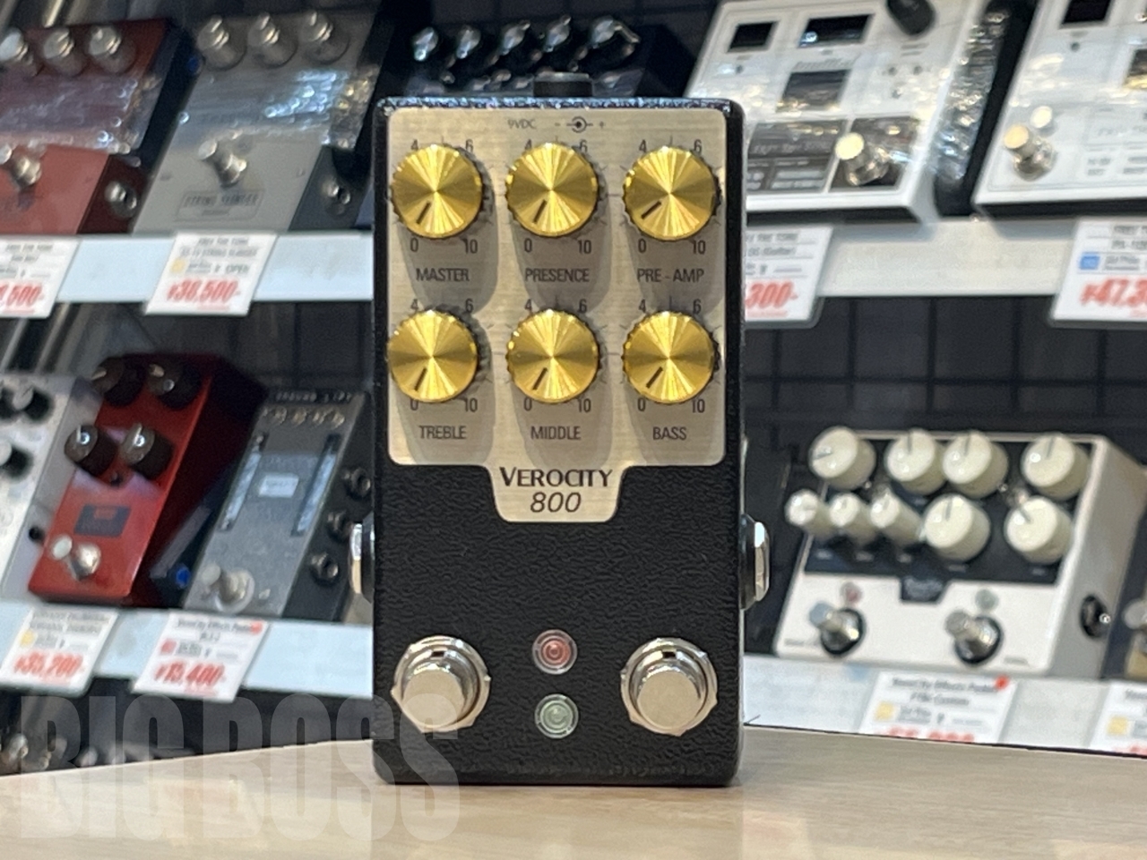 VEROCITY 800 ギターエフェクタープリアンプ VeroCity Effects Pedals 800（新品/送料無料）【楽器検索デジマート】