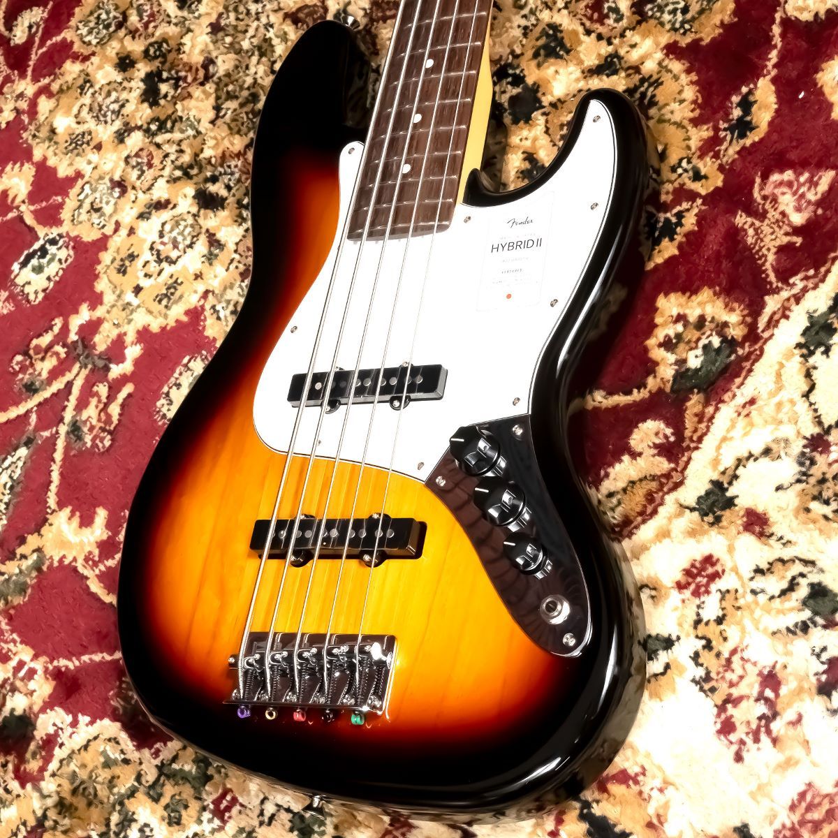 Fender Made in Japan Hybrid II Jazz Bass V Rosewood Fingerboard 3