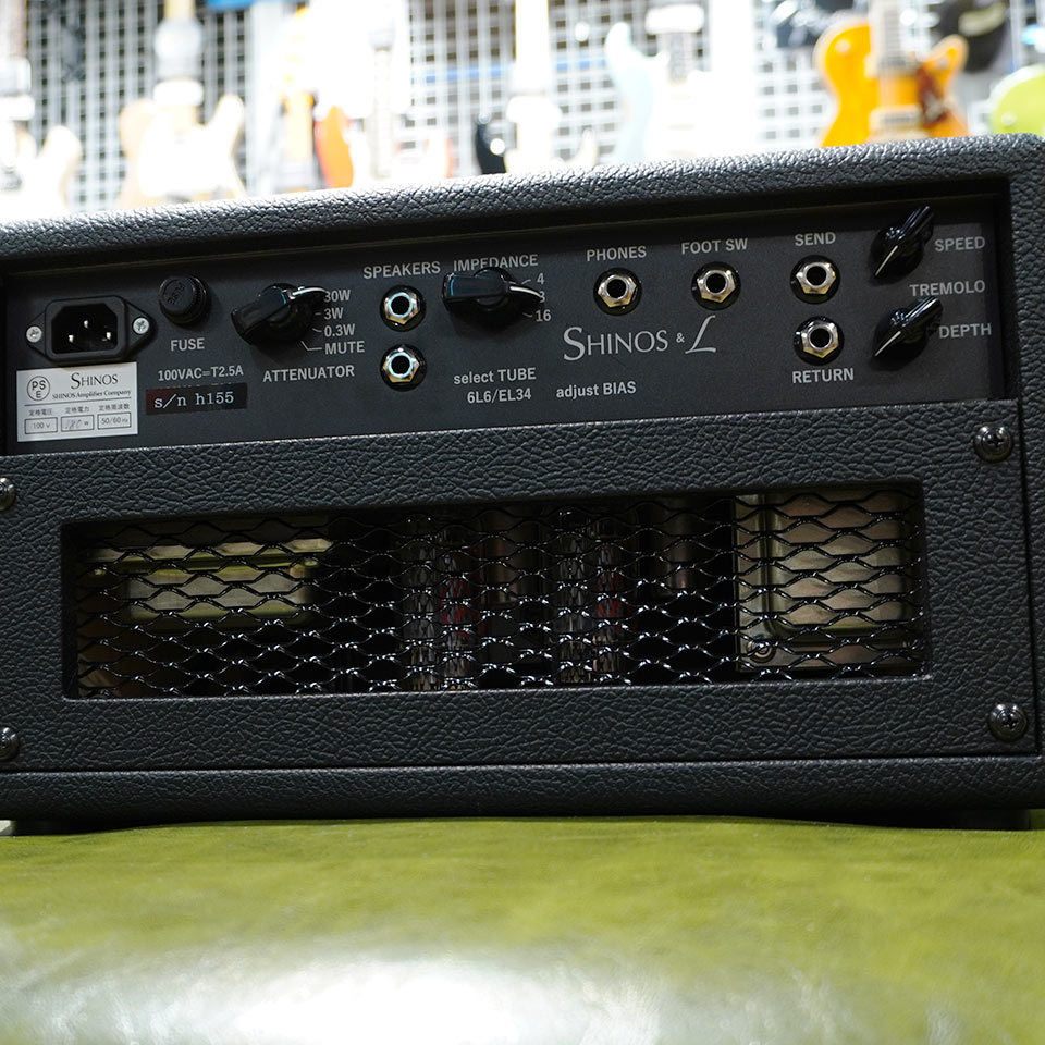 SHINOS Rocket Head Black w/Black Grill & Chicken Knob（新品