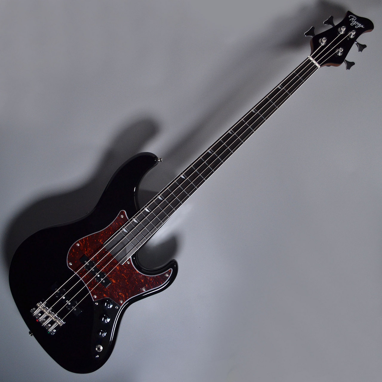 RYOGA VAL-BASS Black【現物画像】エレキベース ジャズベースタイプ
