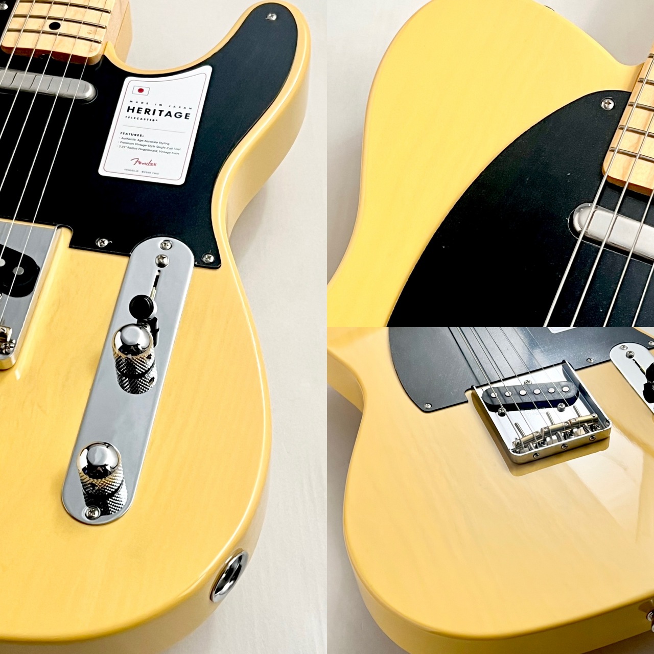 Fender Made in Japan Heritage 50s Telecaster ～Butterscotch