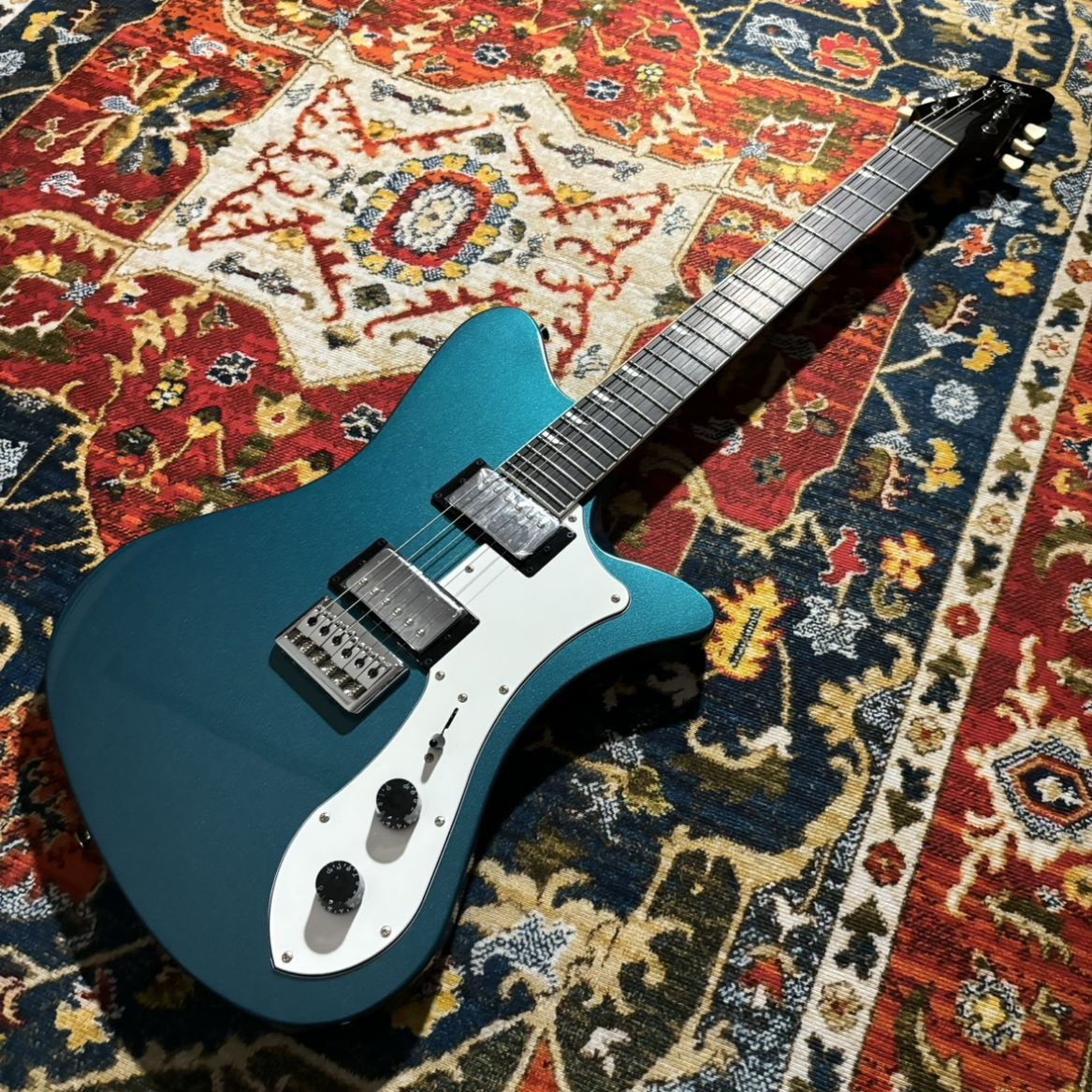 RYOGA SKATER Ocean Turquoise Blue エレキギター ハムバッカー