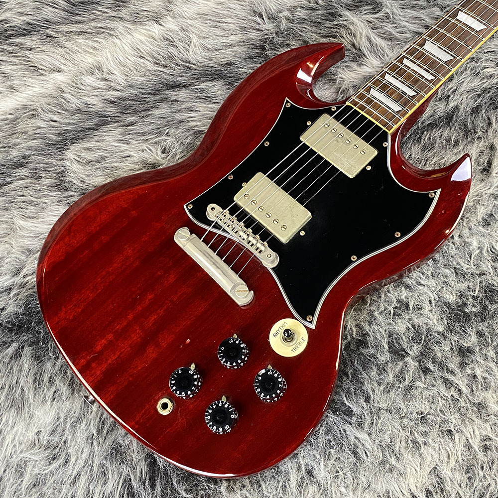 Burny SG タイプ　エレキギター Amazon | Burny RSG-60 69 BLK ブラック エレキギター SGタイプ