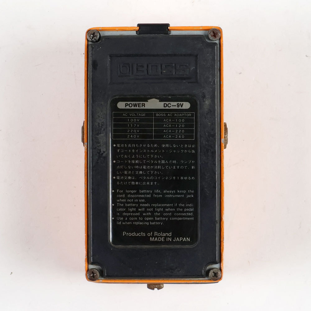 BOSS 【中古】 BOSS DS-1 Distortion 1979年製 Made in Japan Silver