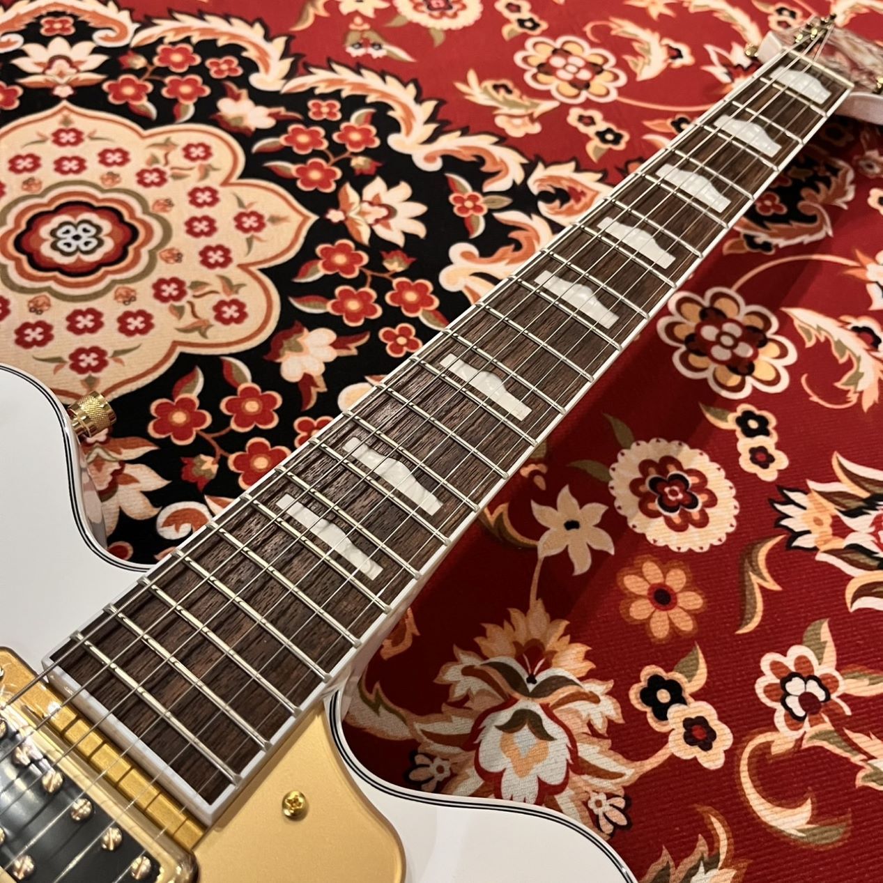 Gretsch G5422TG crest White フルアコ Gretsch G5422TG Snowcrest White フルアコギター（新品/送料無料