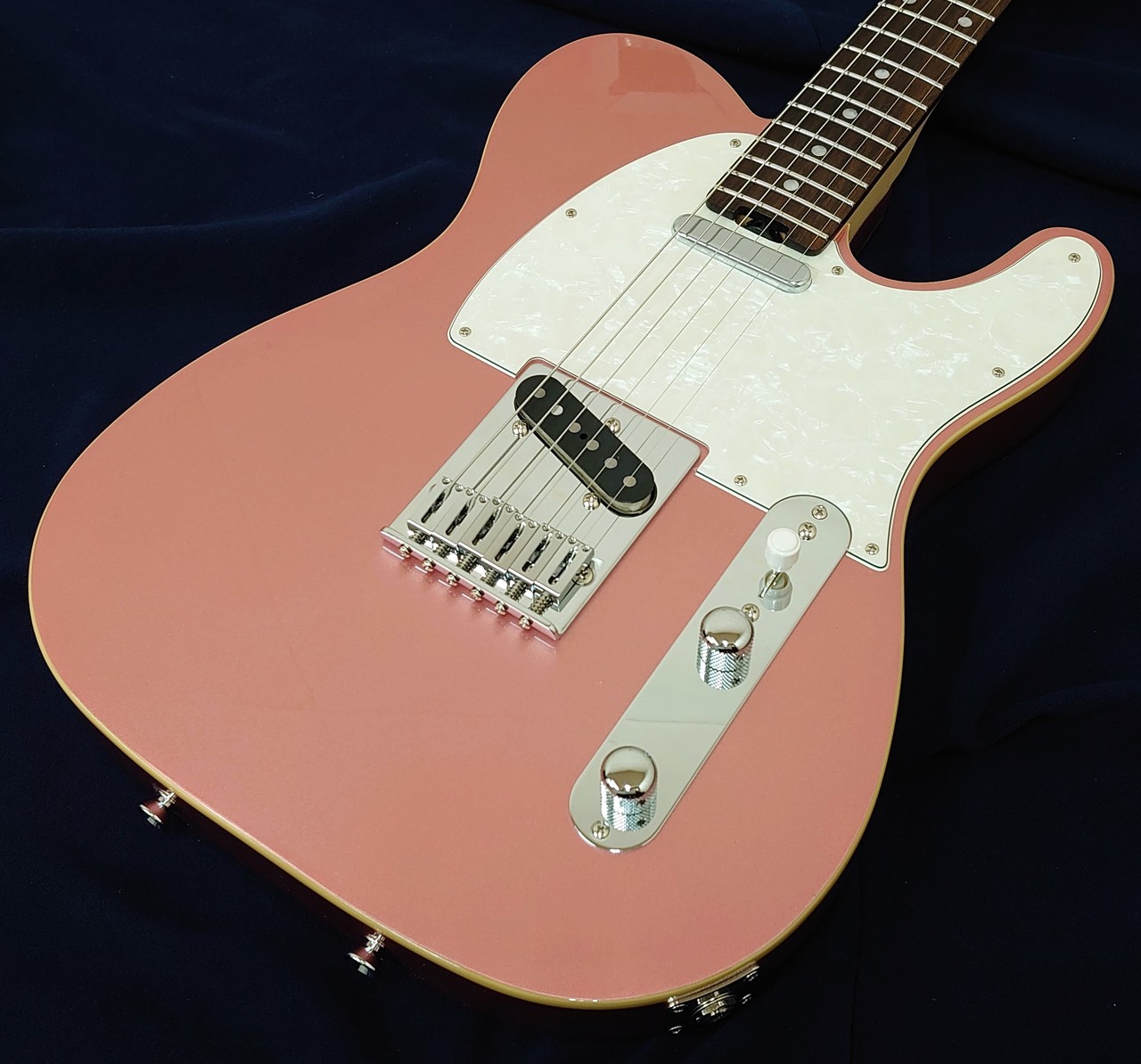 SCHECTER PS-PT-N/RPM/R バインディング Rose Pink Metallic