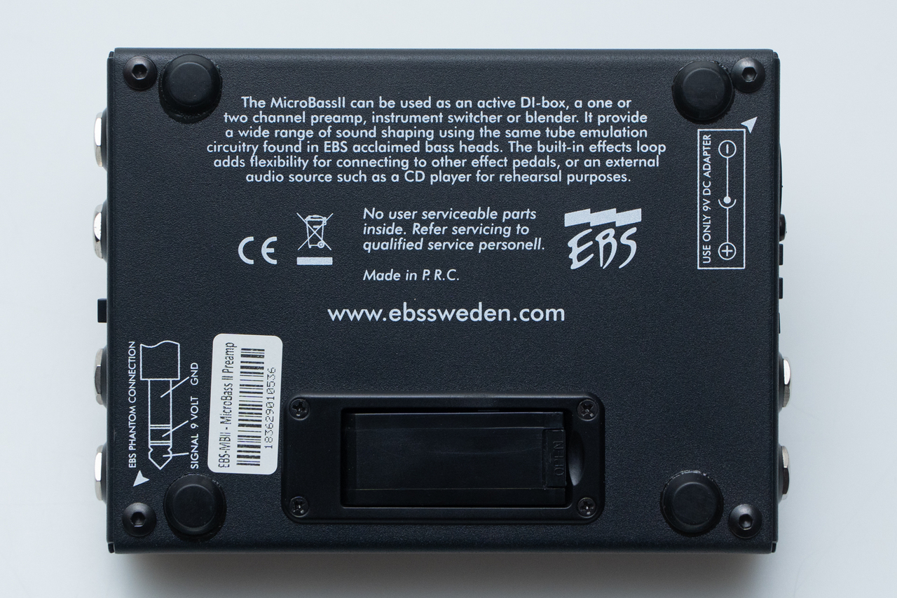 EBS MICROBASSII【GIB横浜】（中古/送料無料）【楽器検索