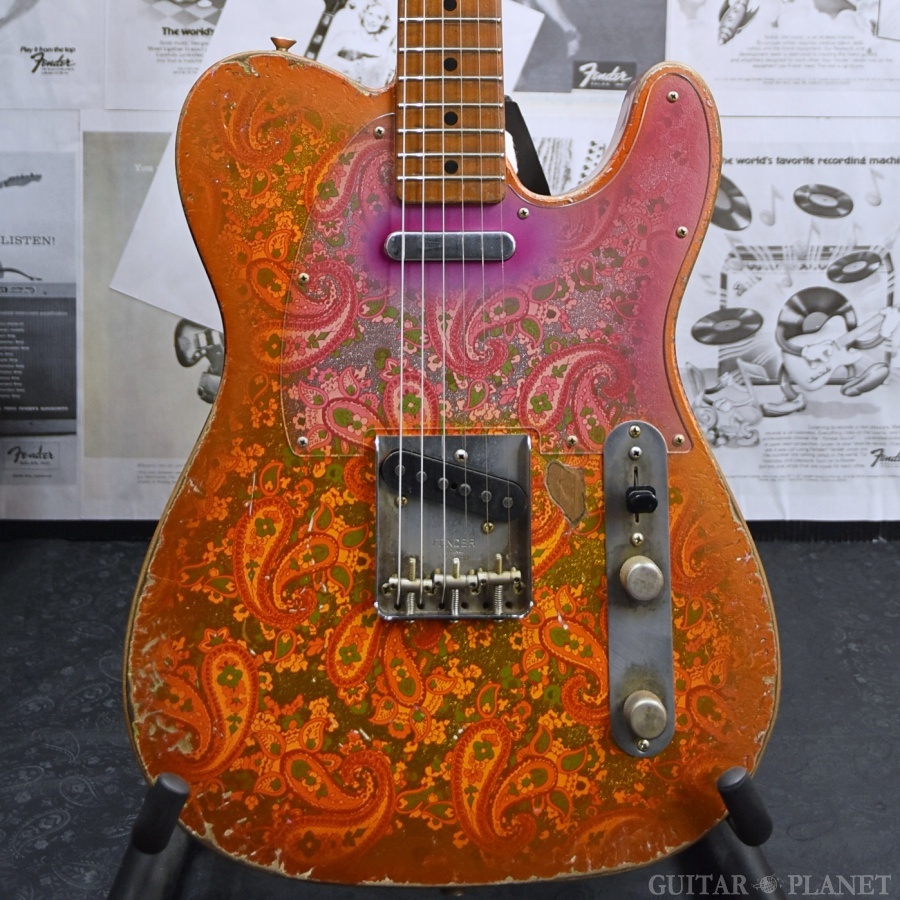 Fender Custom Shop MBS 1967 Telecaster Relic -Tangerine Paisley