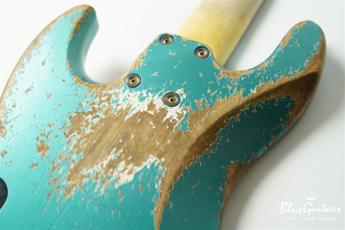 ⭐️美品⭐️HTC⭐️スターバーストTURQUOISE⭐️ブラック　茶芯⭐️36 Xotic XJ-1T 5st Ocean Turquoise Metallic / Alder / R #3368