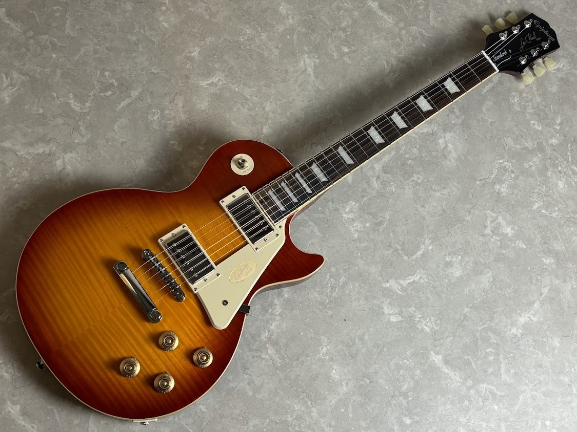 Epiphone Les Paul Standard 50s Figured Top Washed Cherry Sunburst