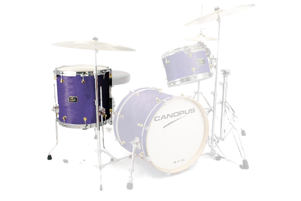 canopus CANOPUS R.F.M. 13x14 Floor Tom Purple Oil（新品/送料