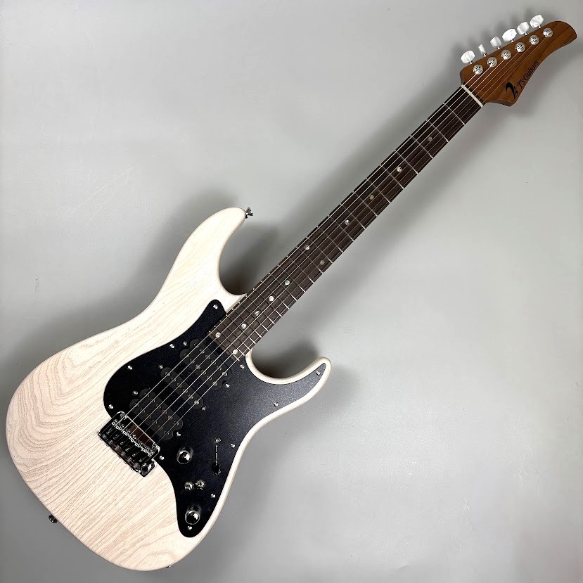 T's Guitars DST24 SOLID ASH SeethroughWhite ＃033187 3.19kg個体