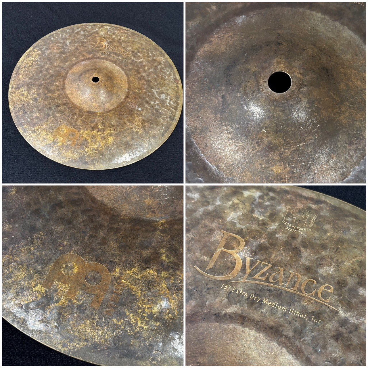 Meinl Byzance Extra Dry Medium Hi-hat 13