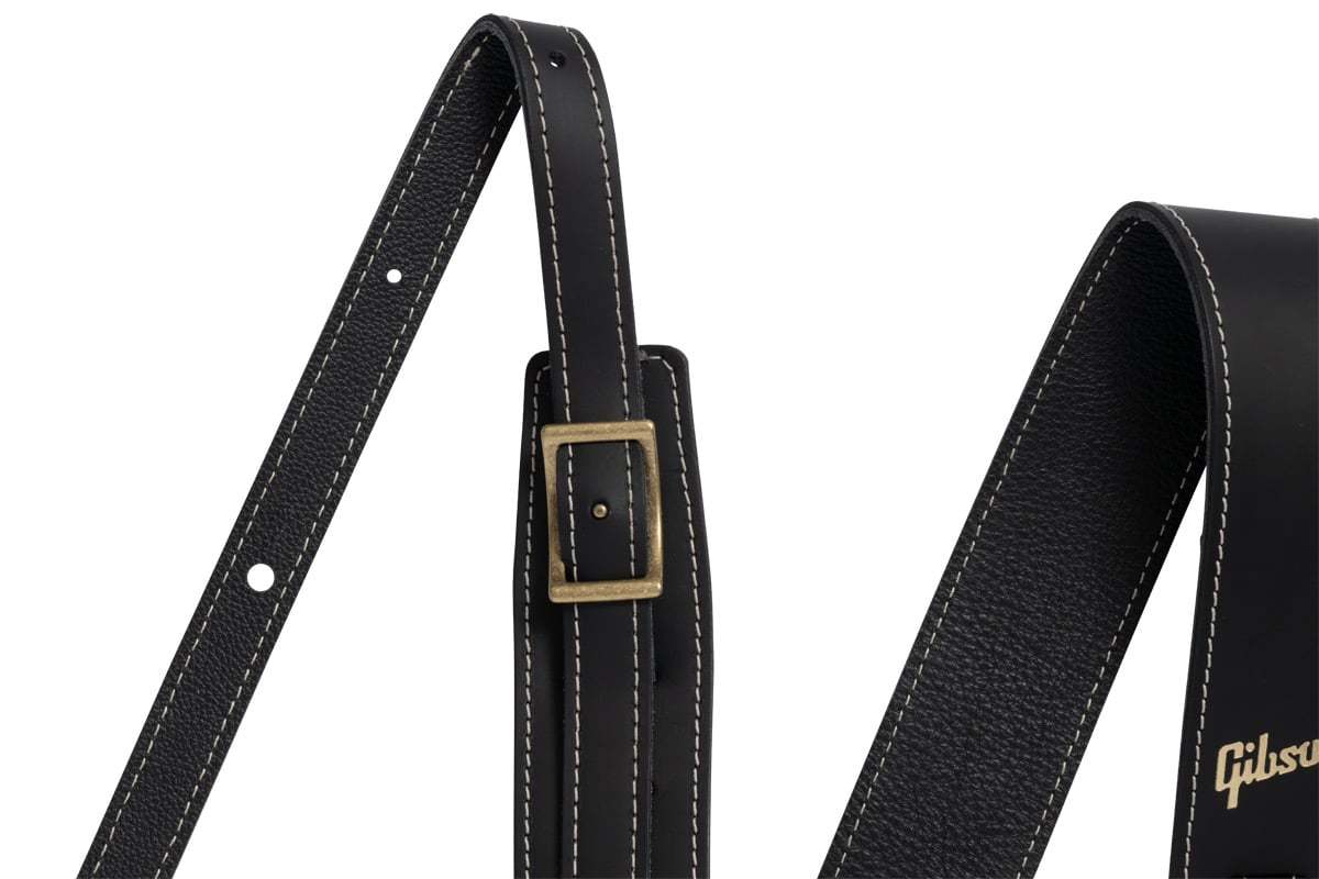 Gibson ASTRBDR-BLK The Troubadour (Black) ギブソン ストラップ