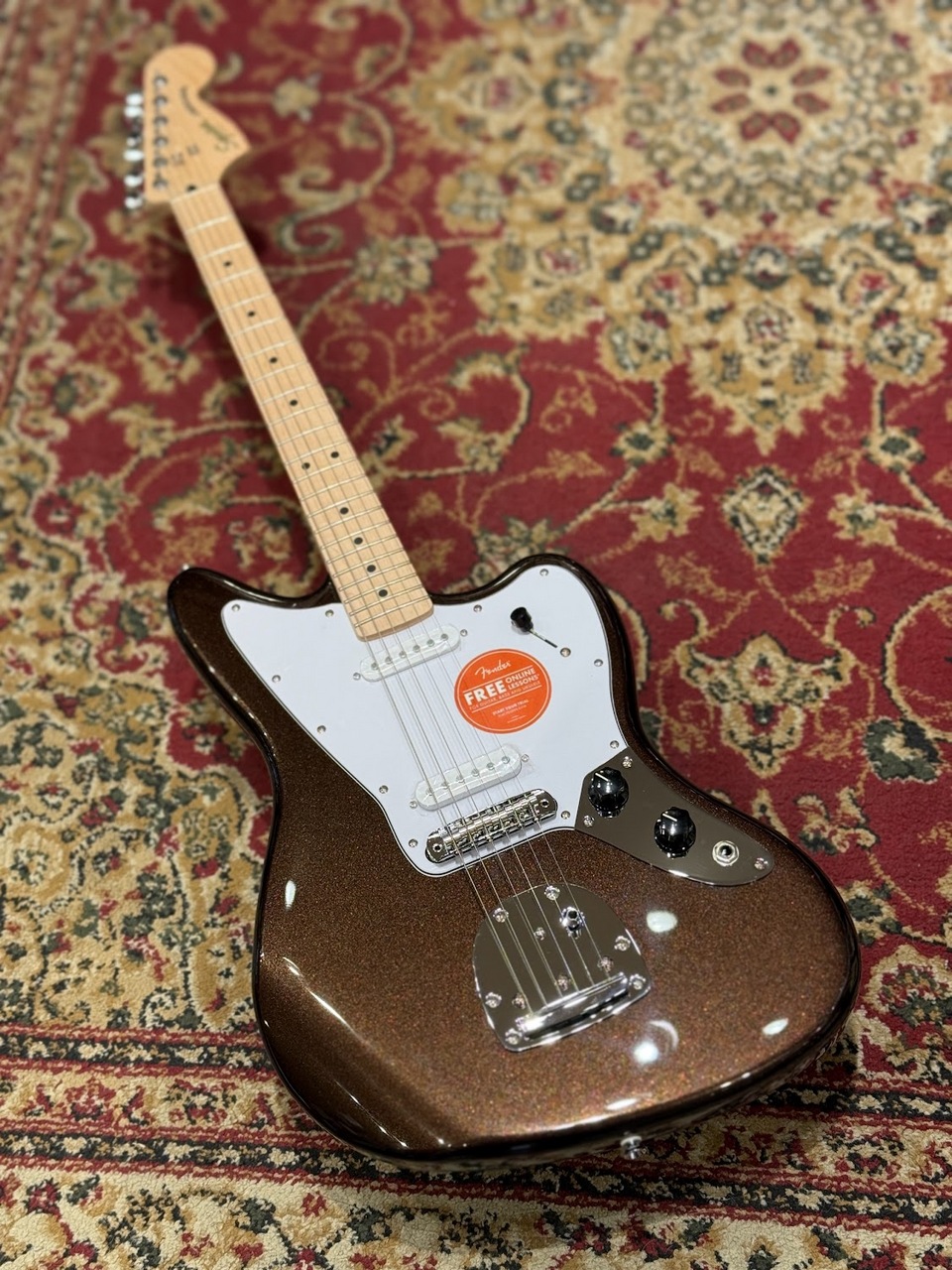 Squier by Fender Affinity Series Jaguar Mystic Metallic Brown