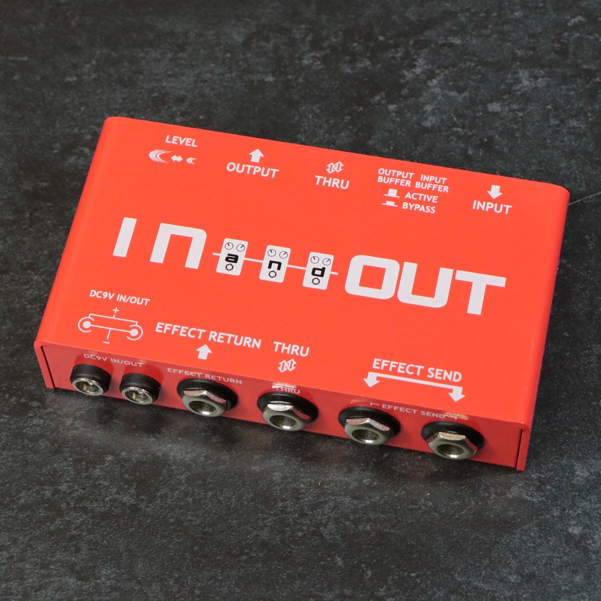 CAJ IN and OUT ジャンクションボックス バッファー Custom Audio Japan(CAJ) IN and OUT Buffer Junction Box