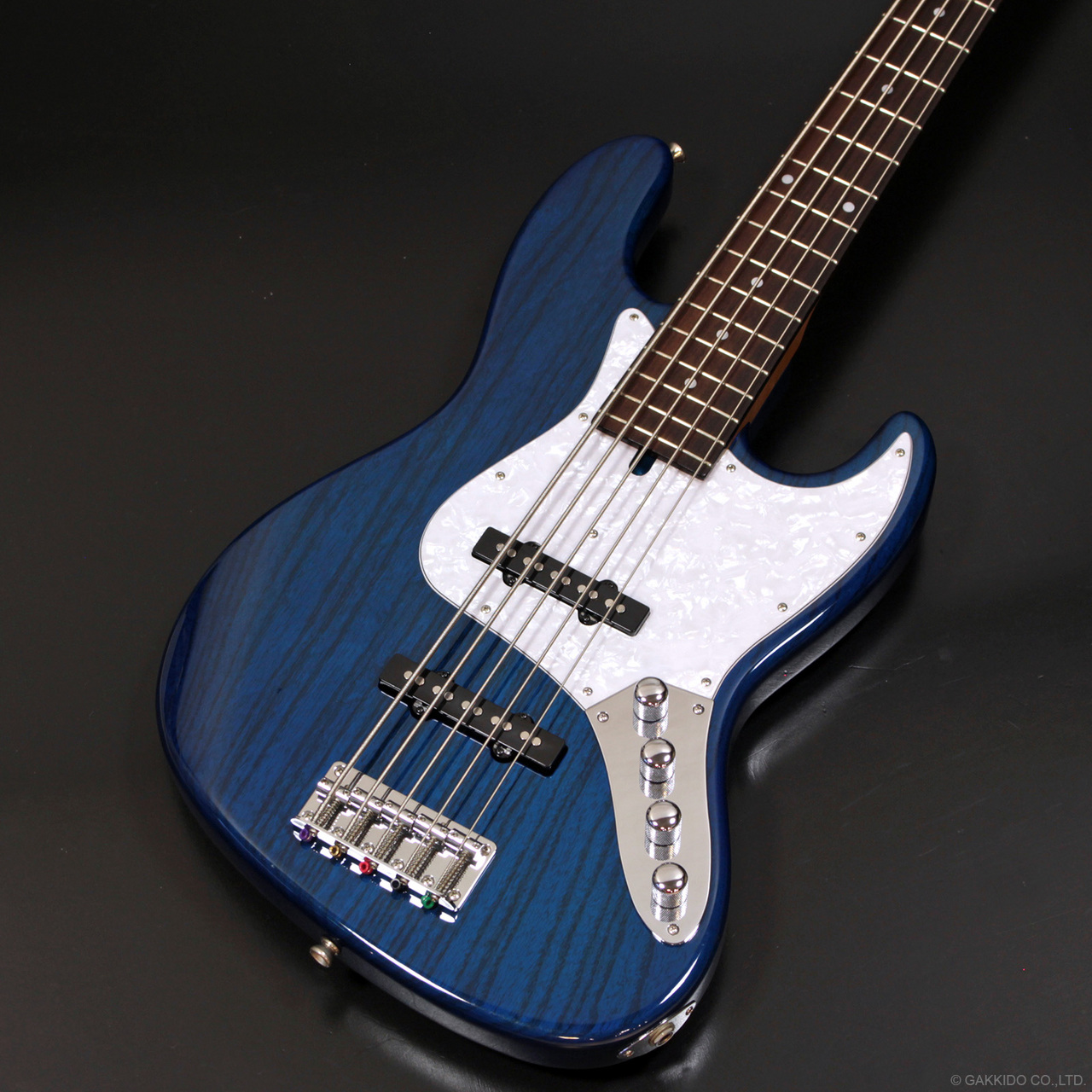 Bacchus BJB5-800 ASH/R STB [See Through Blue]（中古）【楽器