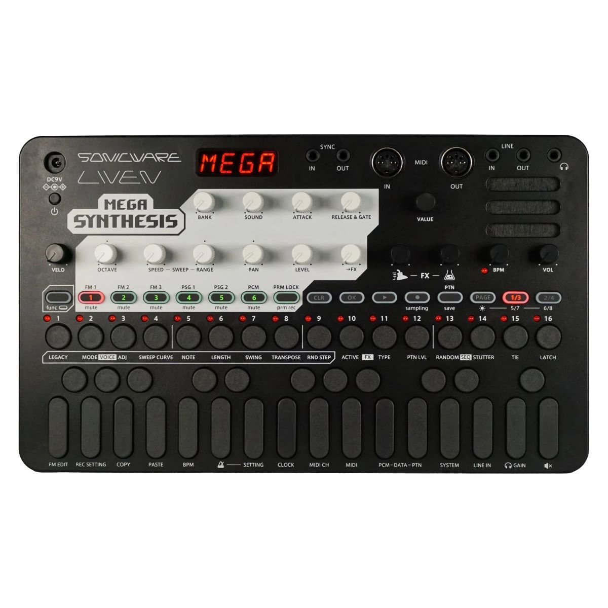 SONICWARE LIVEN MEGA SYNTHESIS（新品/送料無料）【楽器検索デジマート】