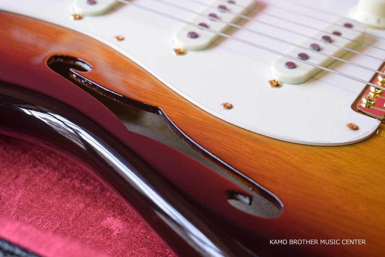 Fender Custom Shop Artisan Korina Stratocaster Chocolate 3-Color