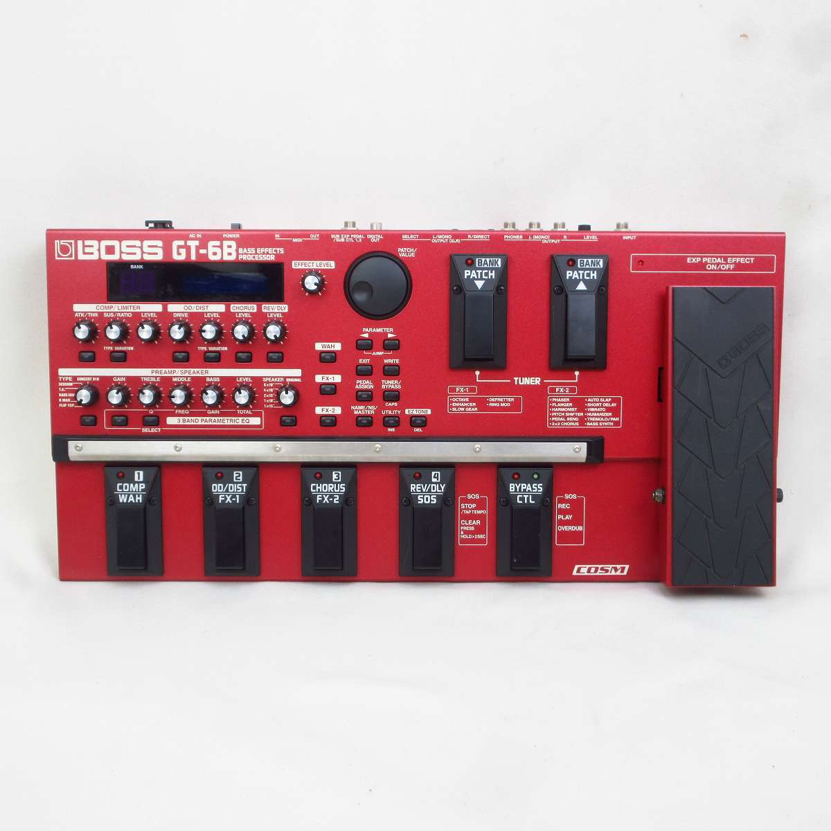 BOSS GT-6B Bass Effects Processor ベース用 マルチエフェクター
