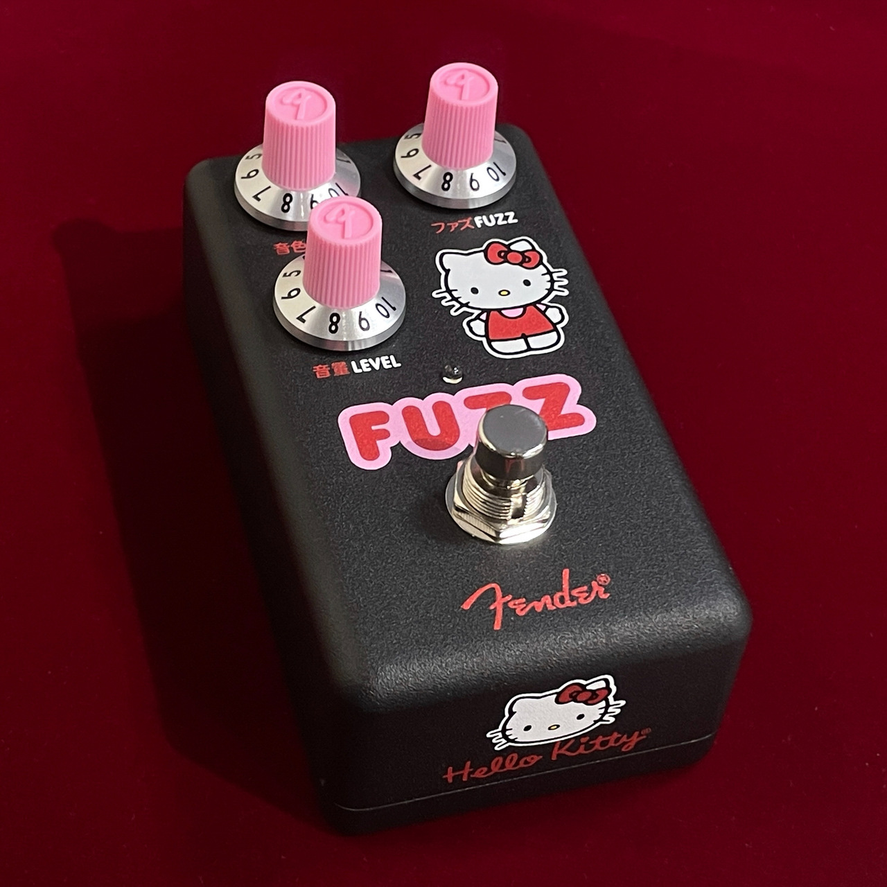 Fender Hello Kitty Fuzz Pedal Black 【数量限定モデル】（新品/送料