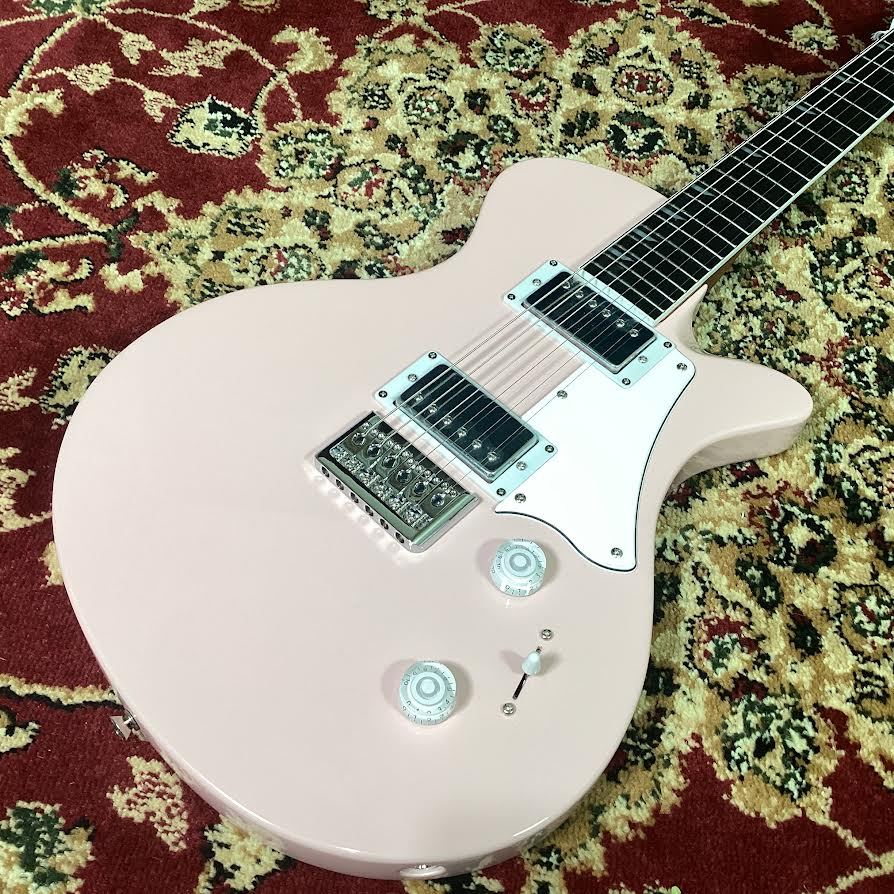 エレキギター ピンク ハムバッカー 楽天市場】Ryoga SKATER Shell Pink エレキギター ハムバッカー