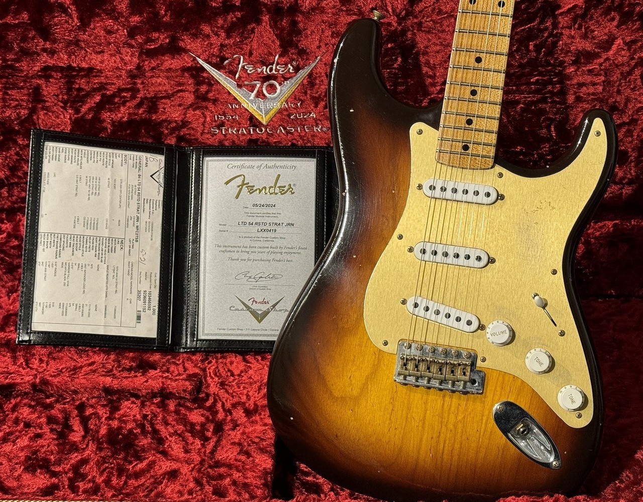 Fender Custom Shop Limited Edition 1954 Roasted Stratocaster