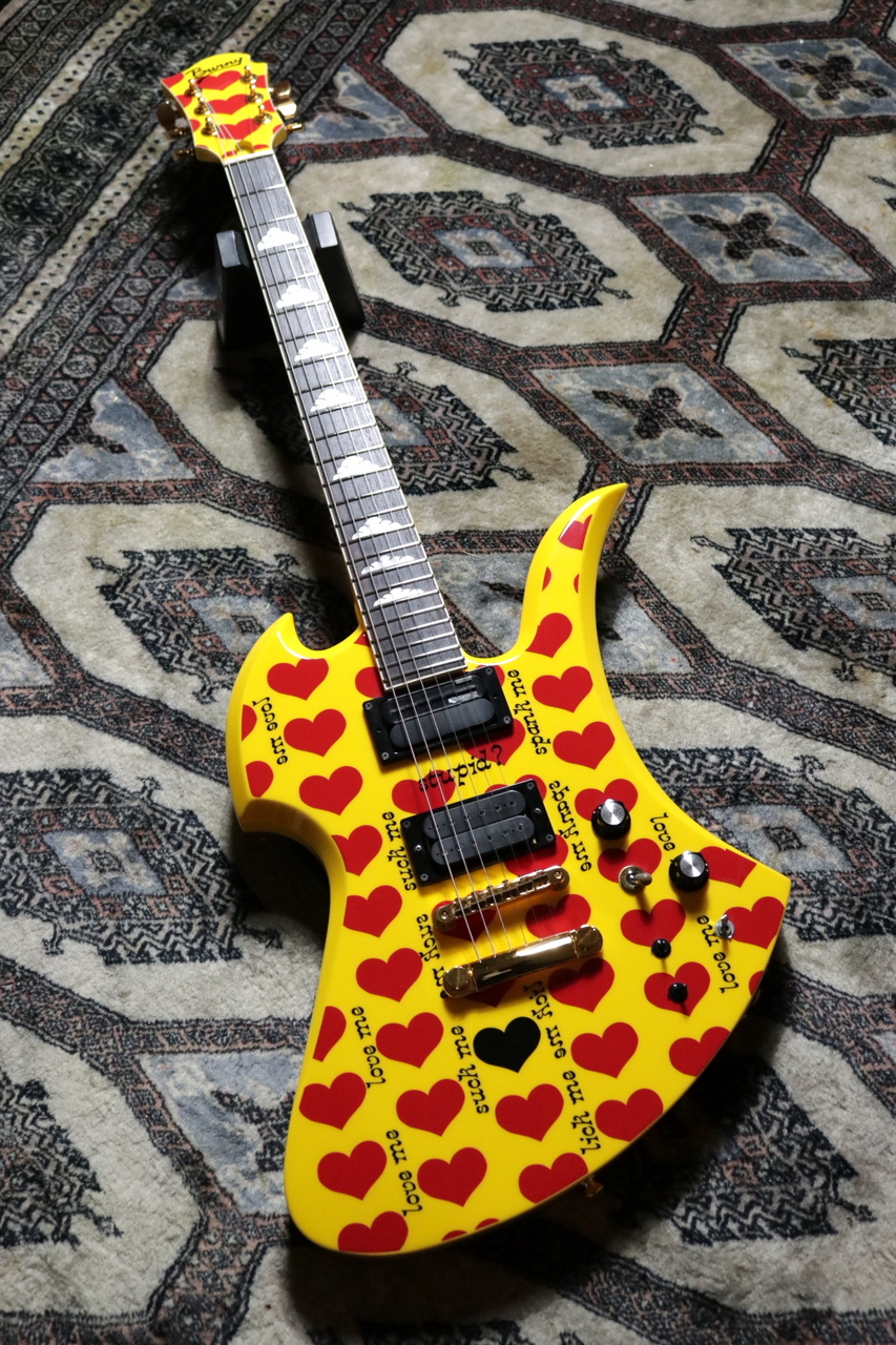 Burny MG-145S HY Yellow Heart (hide Signature Model)（中古/送料 