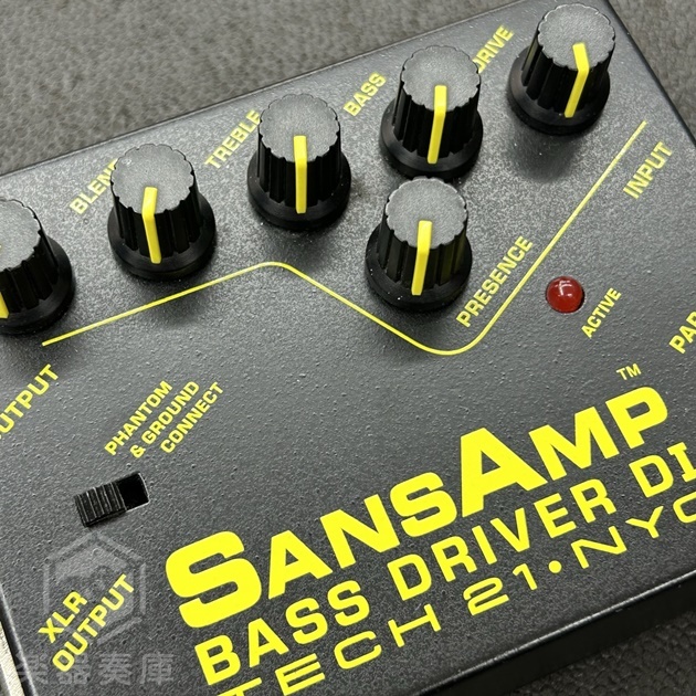 TECH21 Sansamp Bass Driver DI（中古）【楽器検索デジマート】