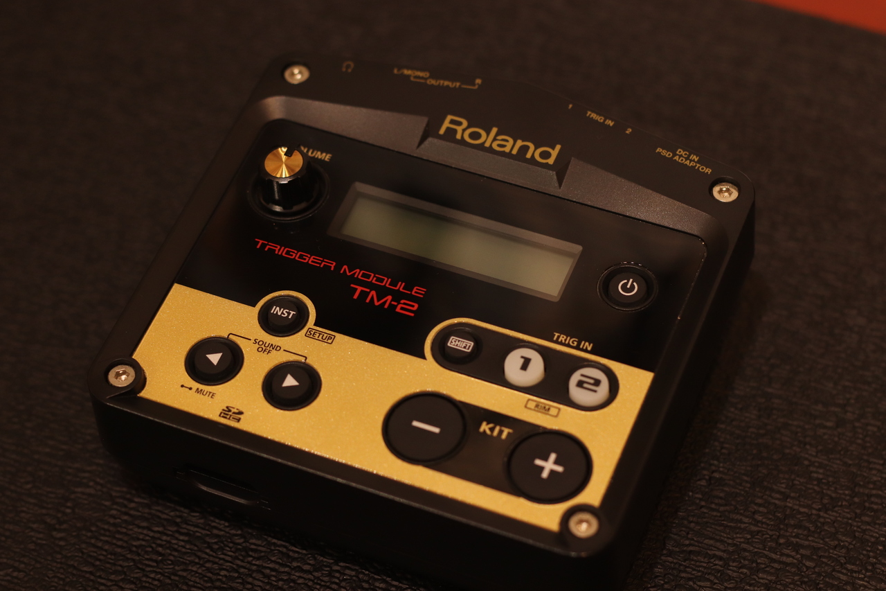 Roland TM-2 (Modules) + RT-10K(Kick Trigger)+ RT-10S (Snare
