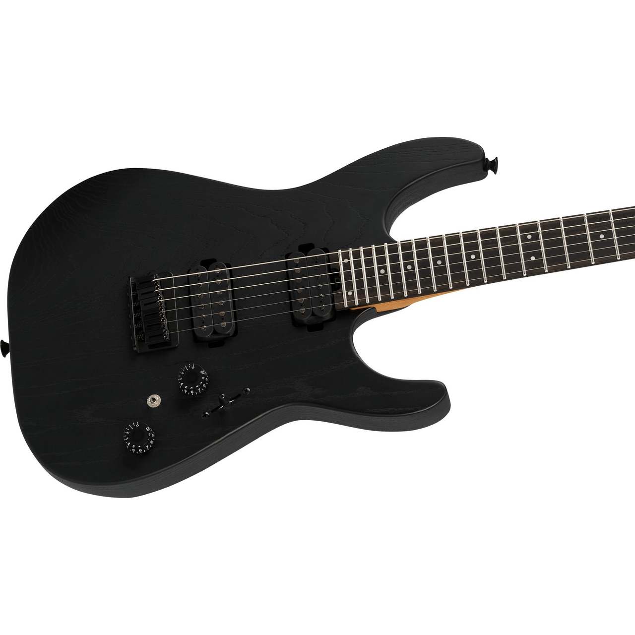 Charvel Pro-Mod Plus Dinky DK24 HH HT EB Ebony Fingerboard Black