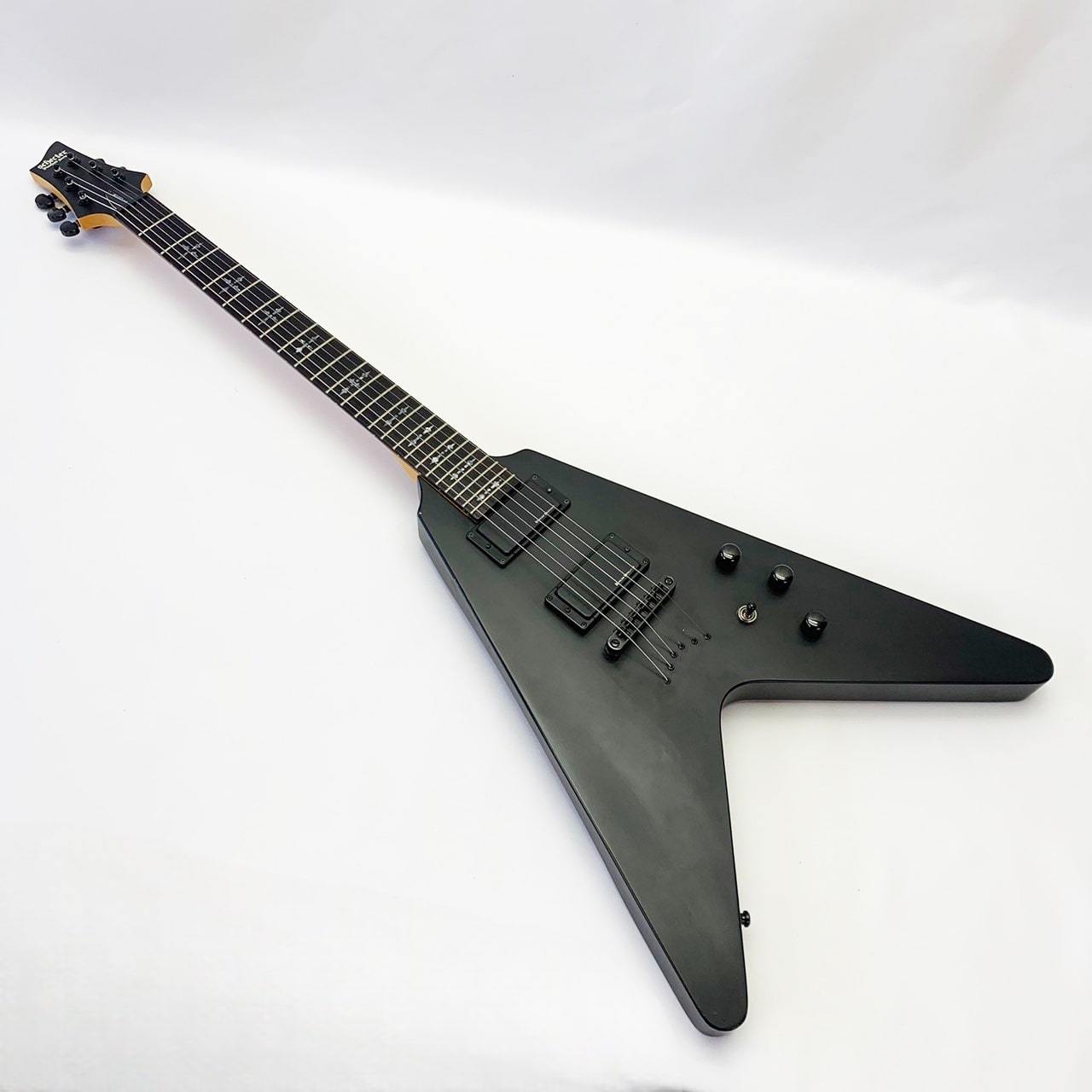SCHECTER V-1 CUSTOM matte black（中古/送料無料）【楽器検索