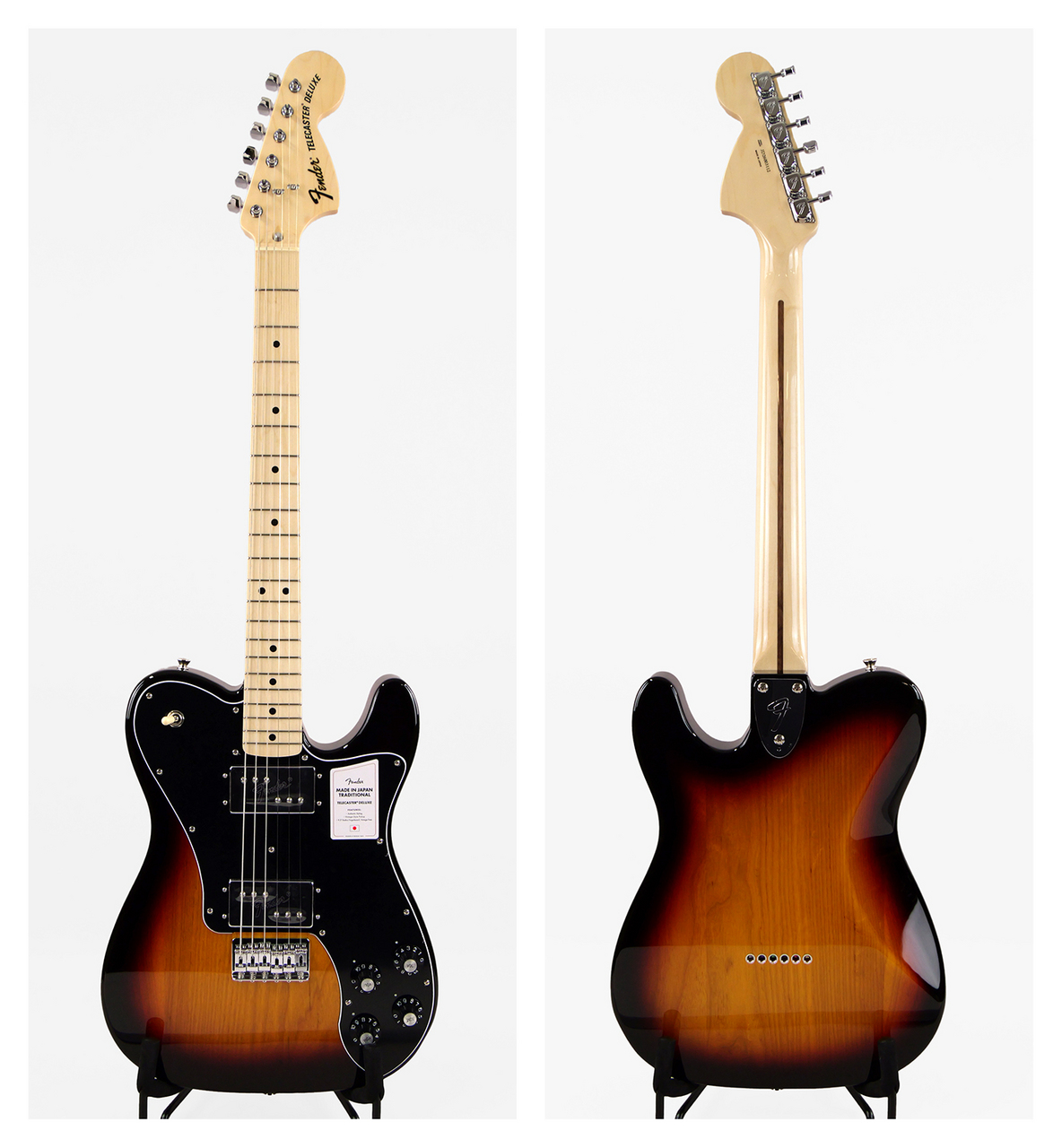 フェンダージャパン テレキャスターデラックス サンバースト Fender Made in Japan traditional 70s Telecaster Deluxe (3-Color