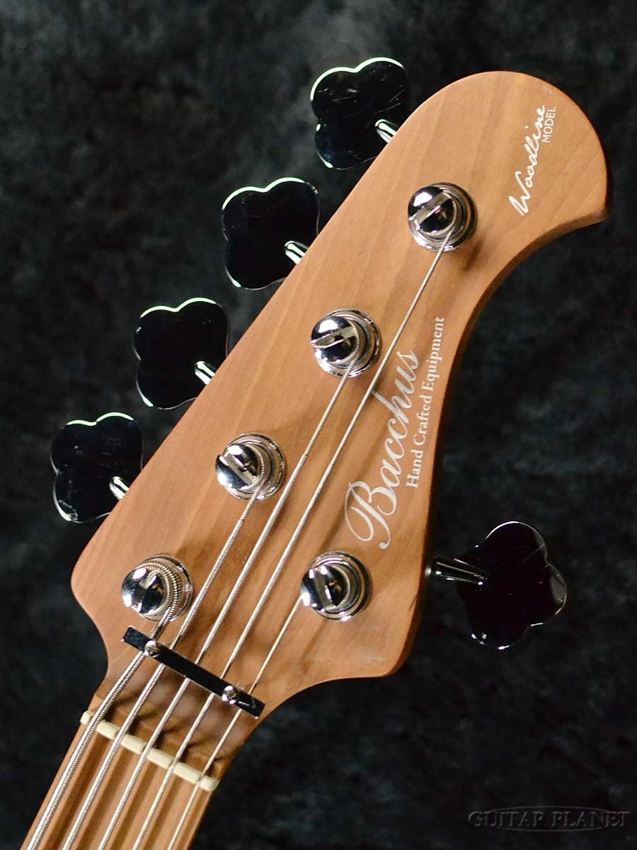 ベース Bacchus WL5-STD33-AC RSM/M WL5-ASH33-AC RSM/M STR (Bacchus / バッカス) 5弦ベース エレキ