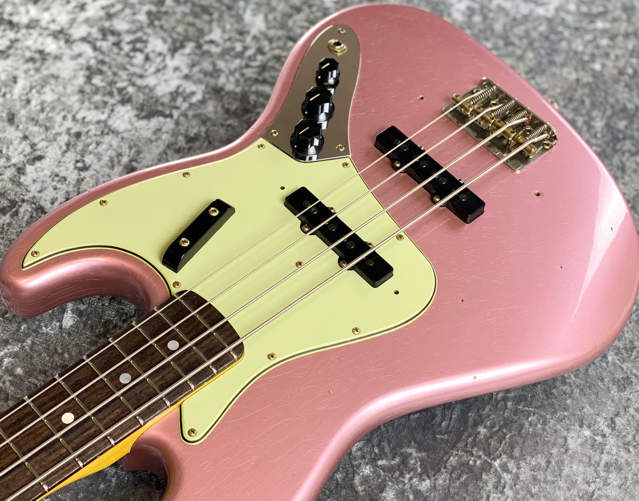 Fender Custom Shop B5 1965 Jazz Bass Journeyman Relic - Faded