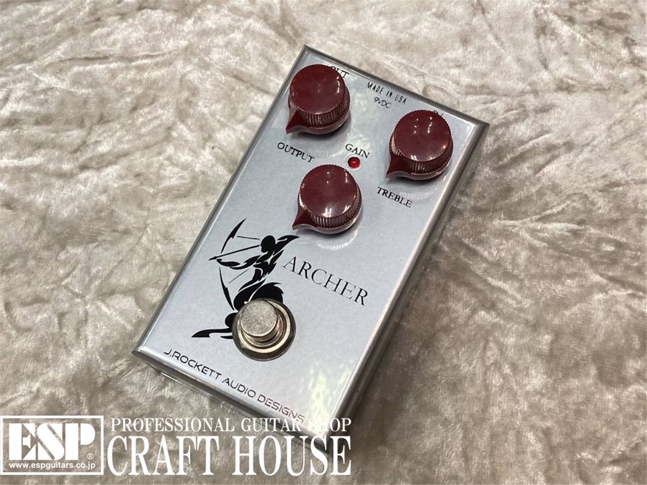 ギター J.Rockett Audio Designs ARCHER silver 中古] J.Rockett Audio Designs ARCHER Silver [QLR49]【箕面店在庫
