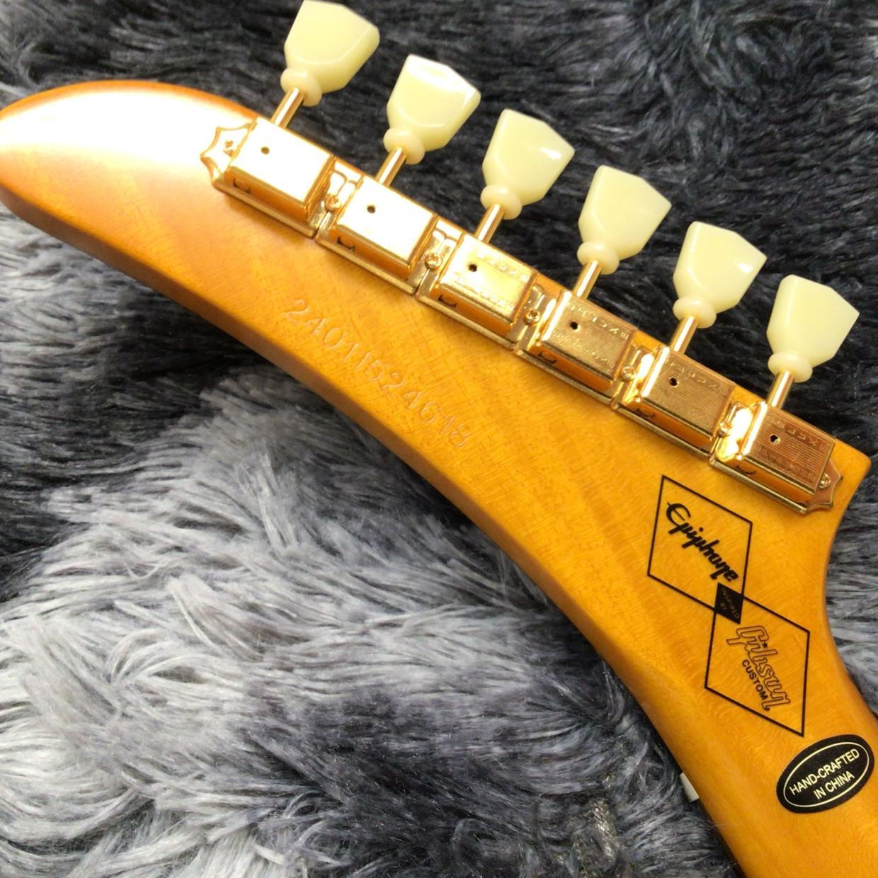 Epiphone 1958 Korina Explorer Aged Natural【3.18kg】（新品特価